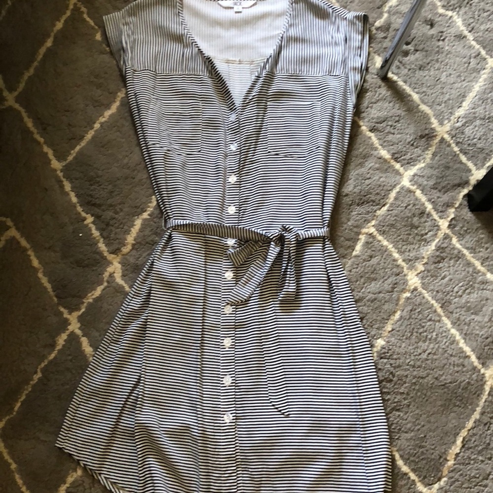 Jack Black and White Stripe Dress